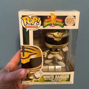 Funko Pop Power Rangers White Ranger #405 New in Box